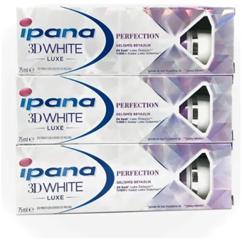İpana 3D White Luxe Perfection Naneli Florürlü Diş Macunu 3x75 ml