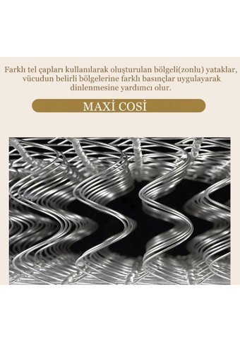 Maxi Cosi Soft Dikdörtgen Sünger Ortopedik 80x170 cm Beşik Yatağı