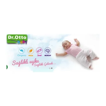 Dr Otto Baby Sweet Dikdörtgen Visco Ortopedik 70x180 cm Beşik Yatağı
