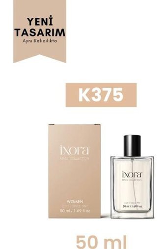 Ixora K375 Bloming EDP Amber-Çiçeksi-Odunsu Kadın Parfüm 50 ml