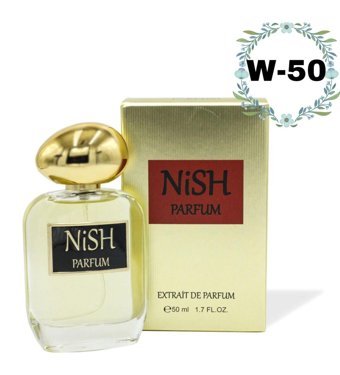 Nish Parfum W-50 EDP Çiçeksi-Meyveli-Oryantal Kadın Parfüm 50 ml