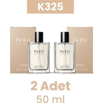 İxora K325 Shine EDP Çiçeksi-Meyveli-Odunsu Kadın Parfüm 50 ml
