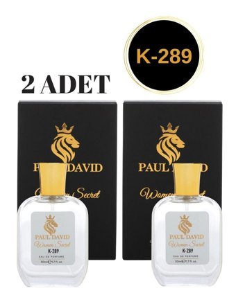 Paul David K-289 EDP Baharatlı-Meyveli-Odunsu Kadın Parfüm 2x50 ml