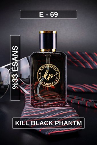Kimyagerden Kill Black Phntom EDP Bitterçikolata-Odunsu-Vetiver Kadın Parfüm 50 ml