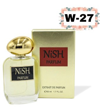 Nish Parfum W-27 EDP Amber-Aromatik-Çiçeksi Kadın Parfüm 50 ml
