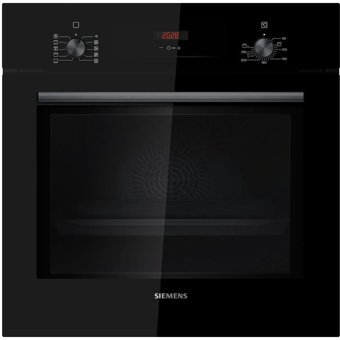 Siemens HB012FBB1T 66 lt A Enerji Sınıfı Dijital Ocaksız Tam Boy Ankastre Fırın Siyah