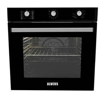 Alveus MFA 615 A Enerji Sınıfı Analog Ocaksız Tam Boy Ankastre Fırın Siyah