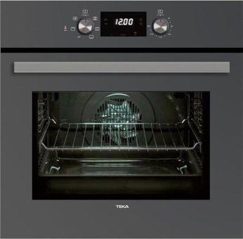 Teka HAK 625 ST 65 lt A Enerji Sınıfı Dijital Ocaksız Tam Boy Ankastre Fırın Gri