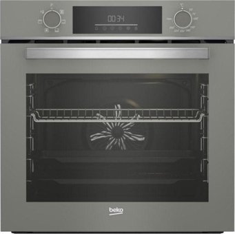 Beko BFC 330 G 72 lt A Enerji Sınıfı Dijital Ocaksız Tam Boy Ankastre Fırın Gri