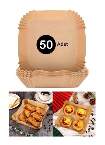 Dmrtech Kare Aifryer Pişirme Kağıdı 50 Adet
