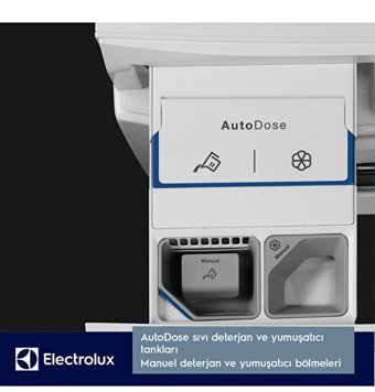 Electrolux EW6F3411ACT 10 kg 1400 devir A Enerji Sınıfı Buharlı Beyaz Çamaşır Makinesi