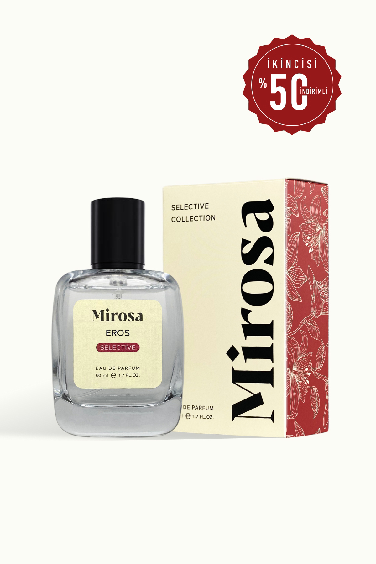 Mirosa Eros Selective EDP Amber-Bergamot-Fresh Erkek Parfüm 50 ml