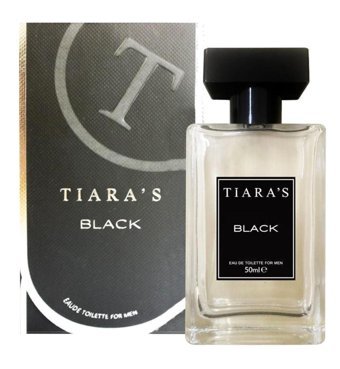 Tiaras Black EDT Bergamot-Fresh-Oryantal Erkek Parfüm 50 ml