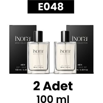 İxora E048 Dark Gothic EDP Baharatlı-Fresh-Odunsu Erkek Parfüm 100 ml