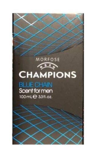 Morfose Champions Blue Chain EDT Odunsu Erkek Parfüm 100 ml