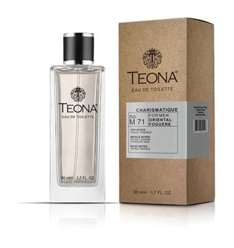 Teona M71 Charismatique EDT Çiçeksi-Meyveli-Oryantal Erkek Parfüm 50 ml