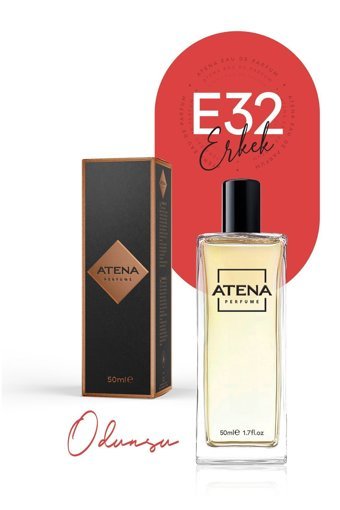 Atena Perfume E32 EDP Baharatlı-Çiçeksi-Odunsu Erkek Parfüm 50 ml