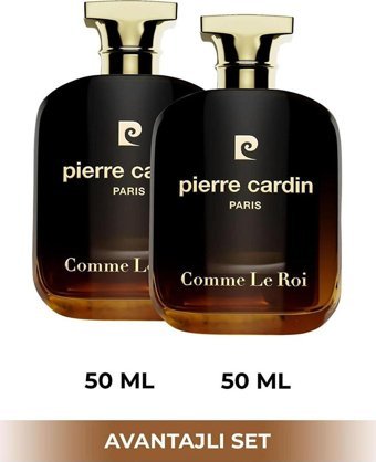 Pierre Cardin Comme Le Roi EDP Bergamot-Odunsu-Sandal Ağacı Erkek Parfüm 2x50 ml