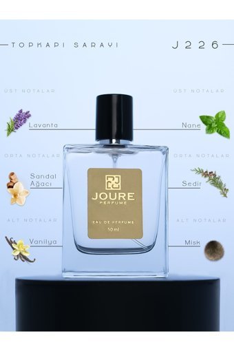 Joure J226 EDP Amber-Çiçeksi-Odunsu Erkek Parfüm 50 ml