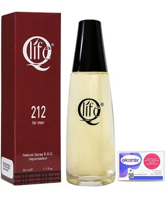 Qlife No:212 EDC Baharatlı-Çiçeksi-Meyveli Erkek Parfüm 50 ml