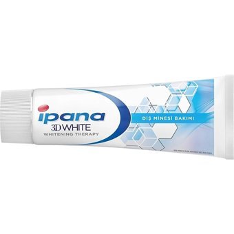 İpana 3D White Diş Minesi Bakımı Naneli Florürlü Diş Macunu 5x75 ml