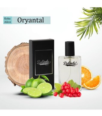 Belinda 607 EDP Amber-Odunsu-Turunçgil Erkek Parfüm 50 ml