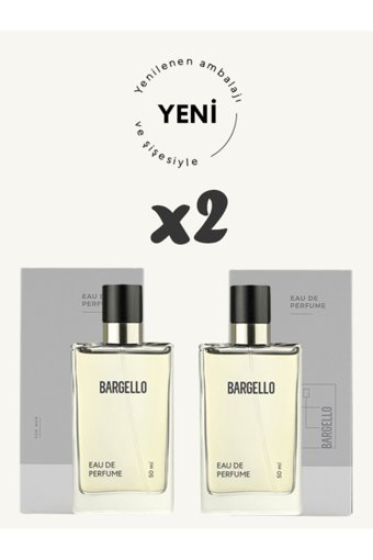 Bargello 734 EDT Amber-Meyveli-Odunsu Erkek Parfüm 2x50 ml