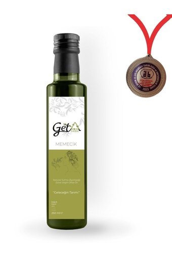 Geta Farm Organik Filtresiz Polifenollü Soğuk Sıkım Erken Hasat Taş Baskı Pet Sızma Zeytinyağı 250 ml