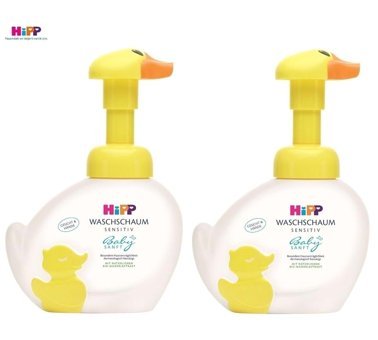 Hipp Hassas ve Kuru Ciltler İçin Badem Sütlü Köpük Bebek Sabunu 2x250 ml