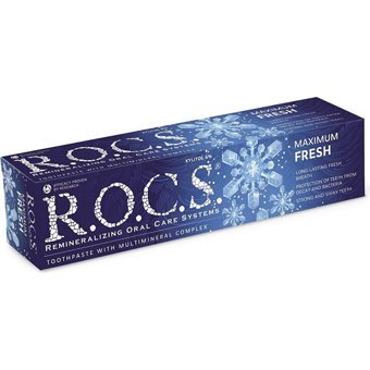 Rocs Maksimum Ferahlık Florürsüz Diş Macunu 75 ml