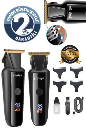 Yopigo YP-1572 Saç Sakal Vücut Tek Başlıklı Islak Kuru Tıraş Makinesi