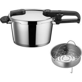 Fissler Vitaquick Edition Clipso Kapak Çelik 4.5 lt Düdüklü Tencere Gri