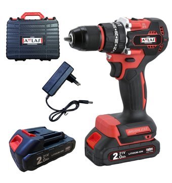 Attlas ATB 21 20 V 2 Ah Kömürsüz Darbeli Çift Akülü Vidalama Makinesi