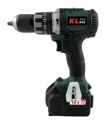 Klpro KLDM18BH-50 18 V 5 Ah Kömürsüz Darbeli Çift Akülü Vidalama Makinesi