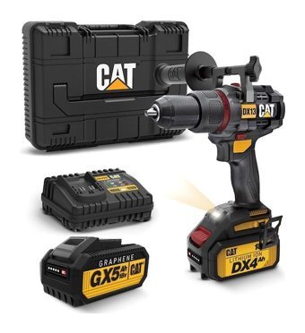 Cat DX13X 18 V 4 Ah Kömürsüz Darbeli Çift Akülü Vidalama Makinesi