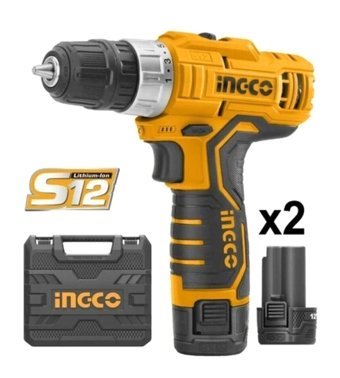Ingco 1232E 12 V 2 Ah Akülü Vidalama Makinesi