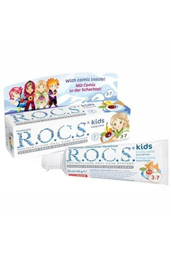 Kids Meyveli Organik Florürsüz 3-7 Yaş Çocuk Diş Macunu 35 ml