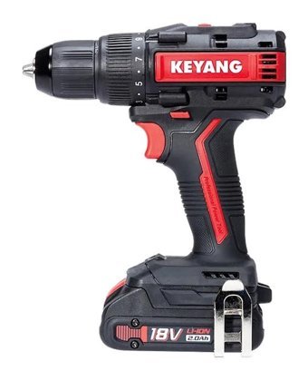 Keyang DM18BL-W 18 V 2 Ah Darbeli Çift Akülü Vidalama Makinesi