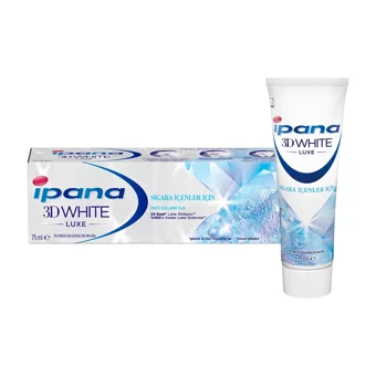 İpana 3D White Luxe Naneli Florürlü Diş Macunu 3x75 ml