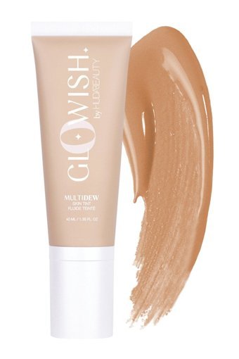 Huda Beauty Glowish Multidew Vegan Skin Tint Su Bazlı Vegan Likit Tüp Fondöten 40 ml 04 Light Medium