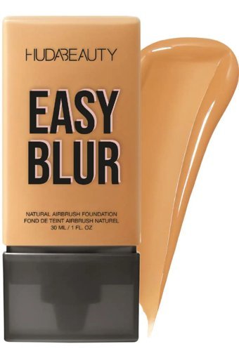 Huda Beauty Easy Blur Natural Airbrush Su Bazlı Vegan Likit Tüp Fondöten 30 ml 420G Toffee