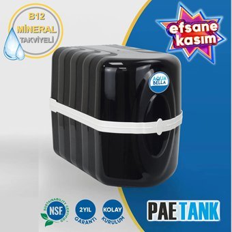 Aqua Bella B12 Takviyeli 6 Aşamalı 12 lt Kapalı Kasa Pompasız Tezgah Altı Su Arıtma Cihazı