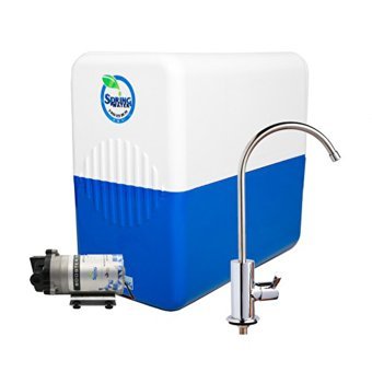 Spring Water Su Kaçağı Sensörlü 11 Aşamalı 8 lt Kapalı Kasa Pompalı Tezgah Altı Su Arıtma Cihazı