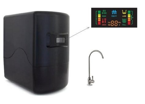 Ravent Smart 5A-Lüks 5 Aşamalı 10 lt Kapalı Kasa Pompalı Tezgah Altı Su Arıtma Cihazı