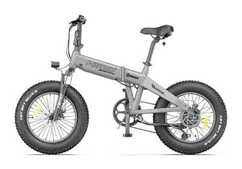 Himo ZB20 250 W 120 Km 20 Jant 24 Vites Elektrikli Bisiklet Gri