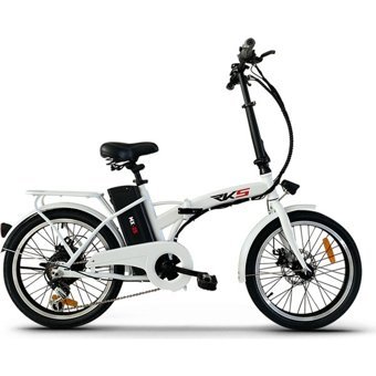 RKS MX 25 250 W 80 Km 20 Jant 7 Vites Katlanır Elektrikli Bisiklet Beyaz
