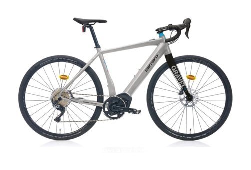 Carraro Gravel Ge 5.0 250 W 100 Km 28 Jant 7 Vites Elektrikli Şehir / Tur Bisikleti Mavi - Siyah - Gri