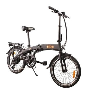 Alba Fold 2 250 W 60 Km 20 Jant 7 Vites Katlanır Elektrikli Bisiklet Siyah