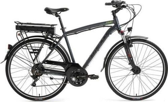 Bisan Comet 250 W 150 Km 28 Jant 21 Vites Elektrikli Şehir / Tur Bisikleti Siyah