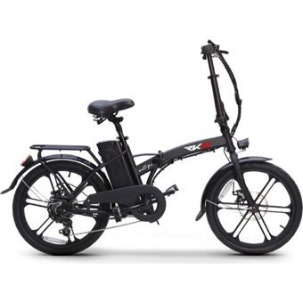RKS MX25 Pro 250 W 80 Km 20 Jant 7 Vites Katlanır Elektrikli Bisiklet Siyah
